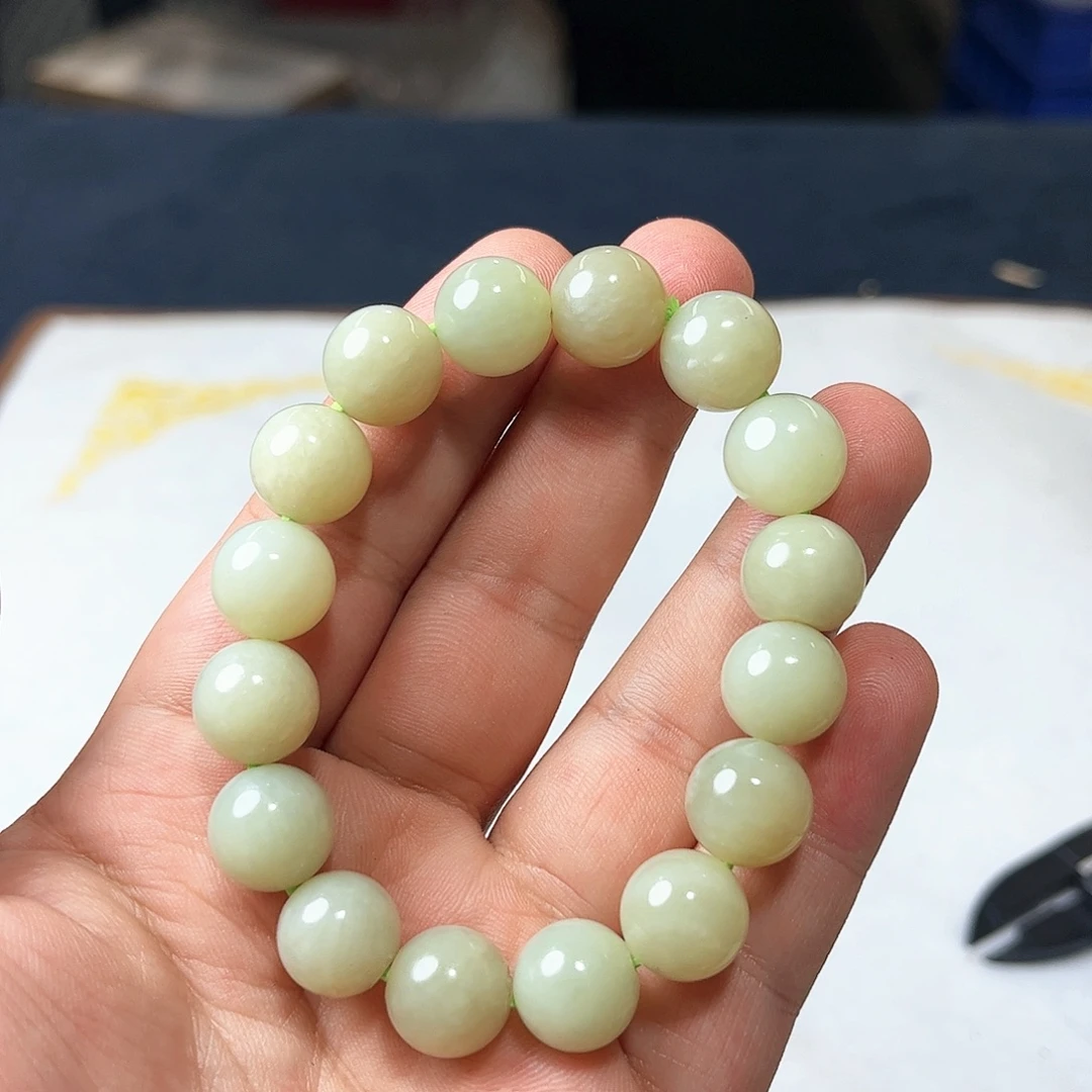 和田玉未镶嵌手链26