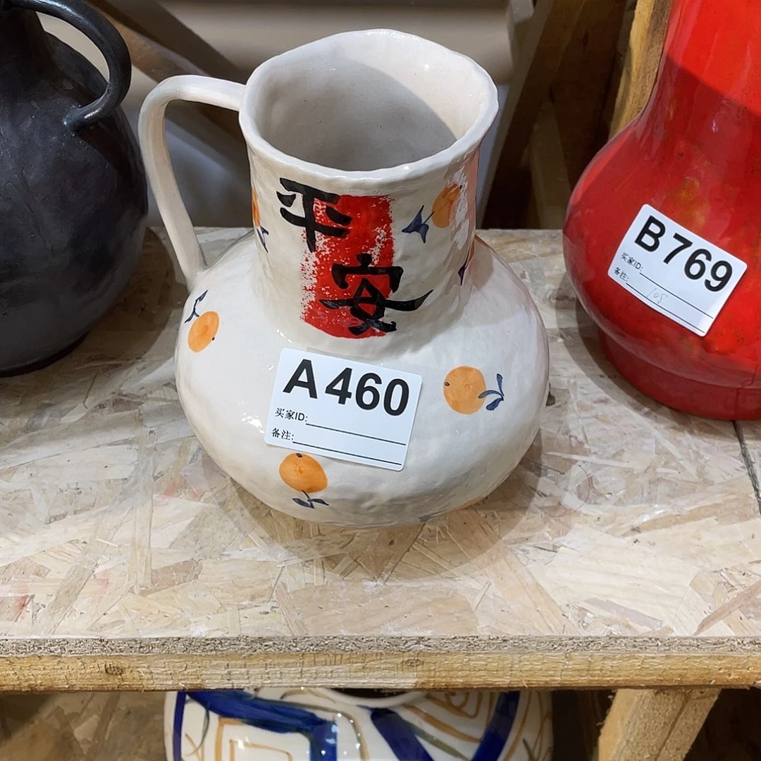 摆件二*妞景德镇陶瓷高度23-8