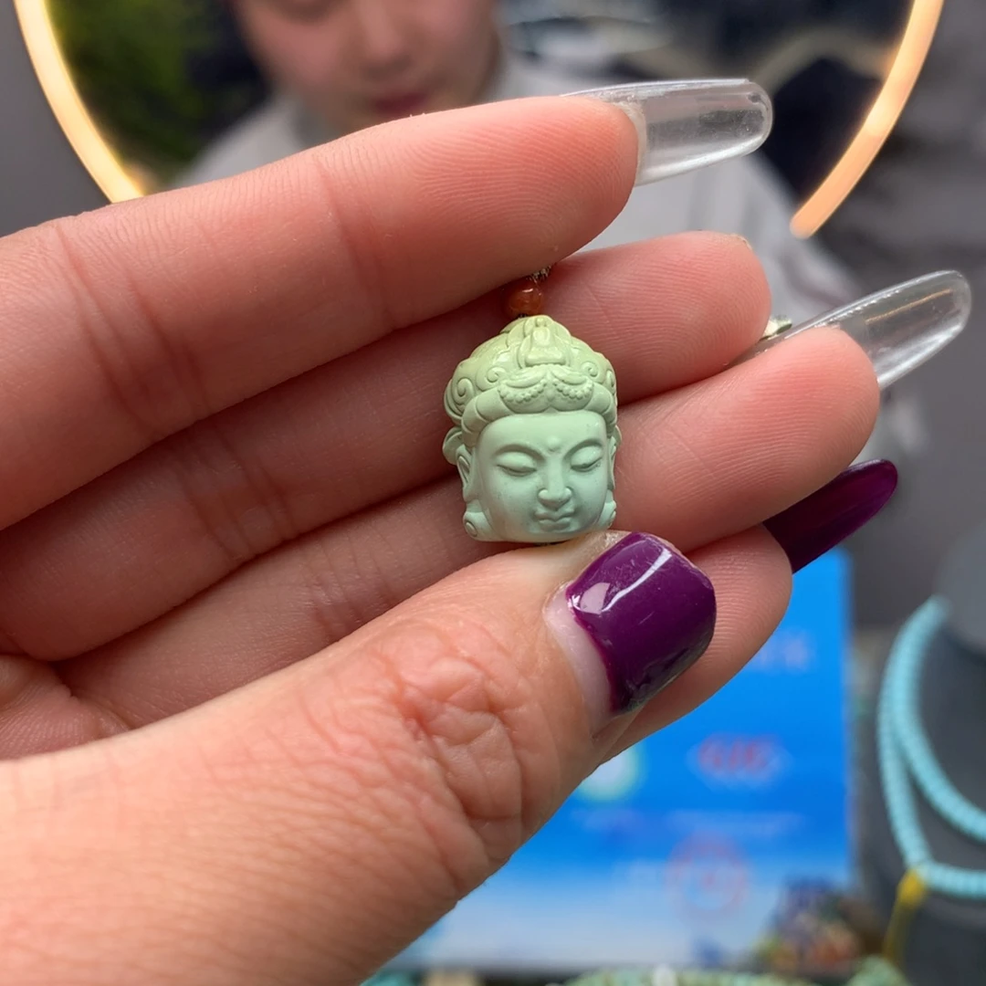 绿松石挂件未镶嵌