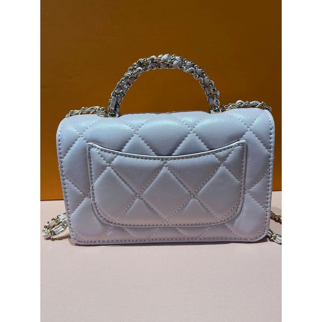 2025 时尚百搭女包轻奢休闲便携粉缠绕