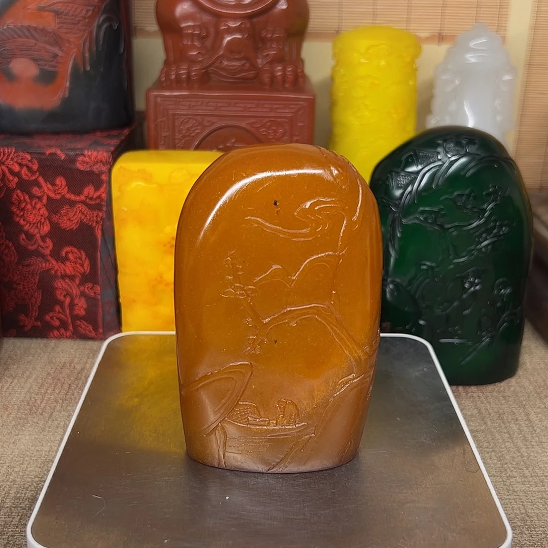 寿山石印石精品印章