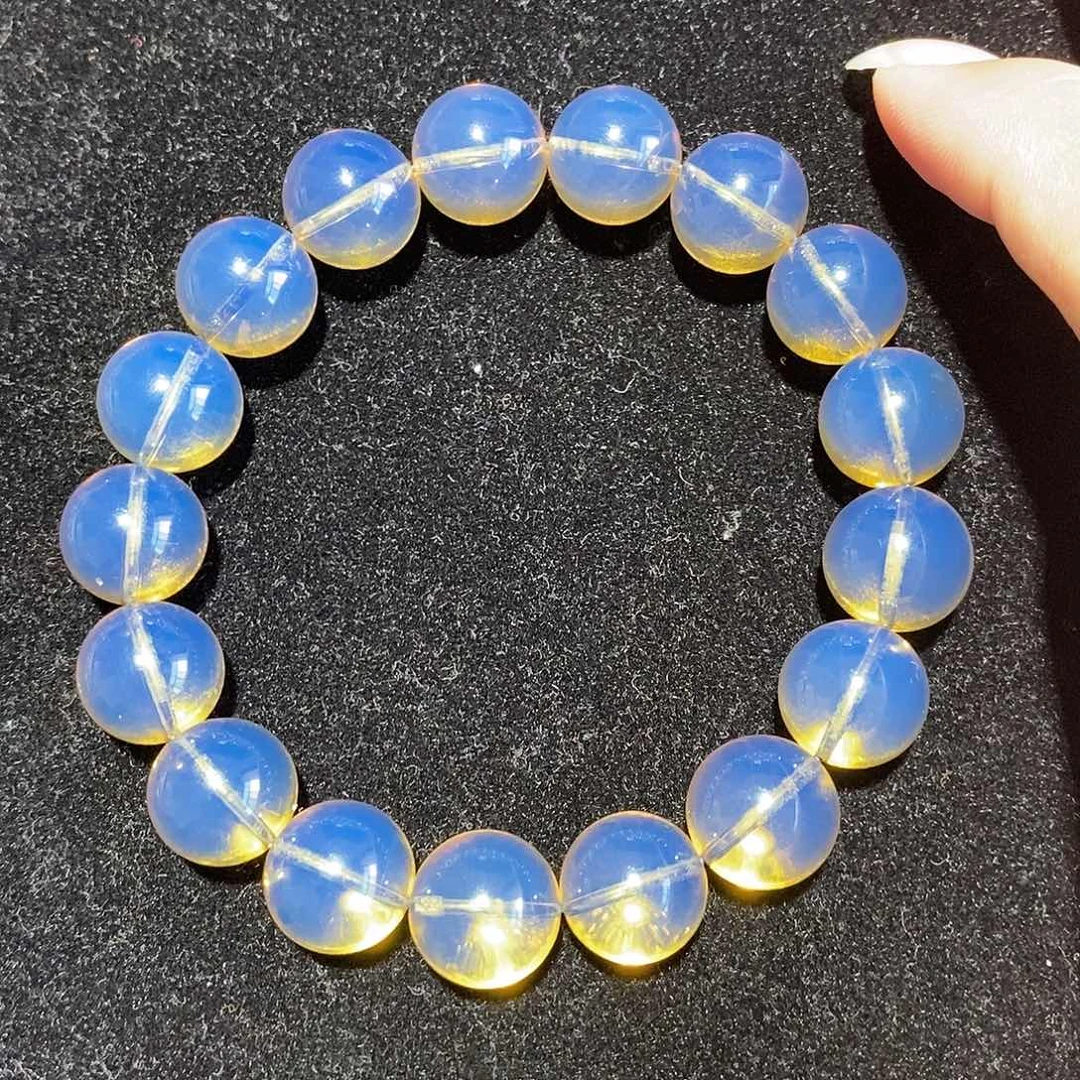 蓝珀未镶嵌珠宝奇石12MMS级