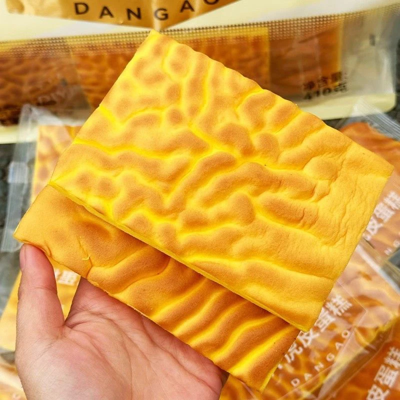 焦香虎皮金黄弹嫩蛋糕独立包装十块