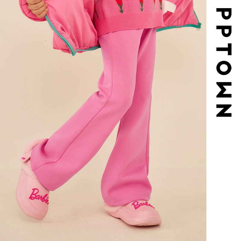 女童喇叭裤秋季儿童休闲裤弹力针织裤子大童打底裤12357女生裤子