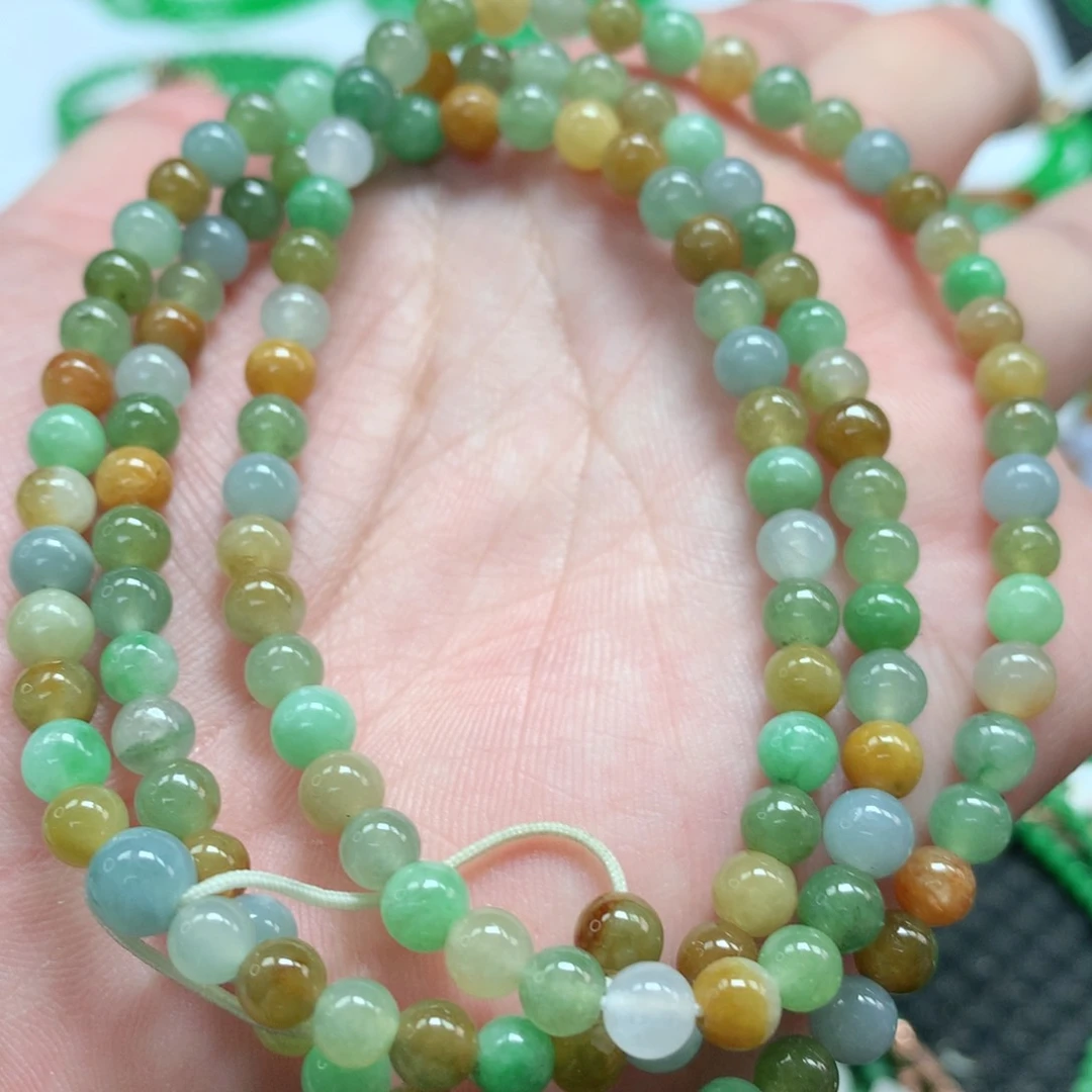 未镶嵌手链翡翠翡翠