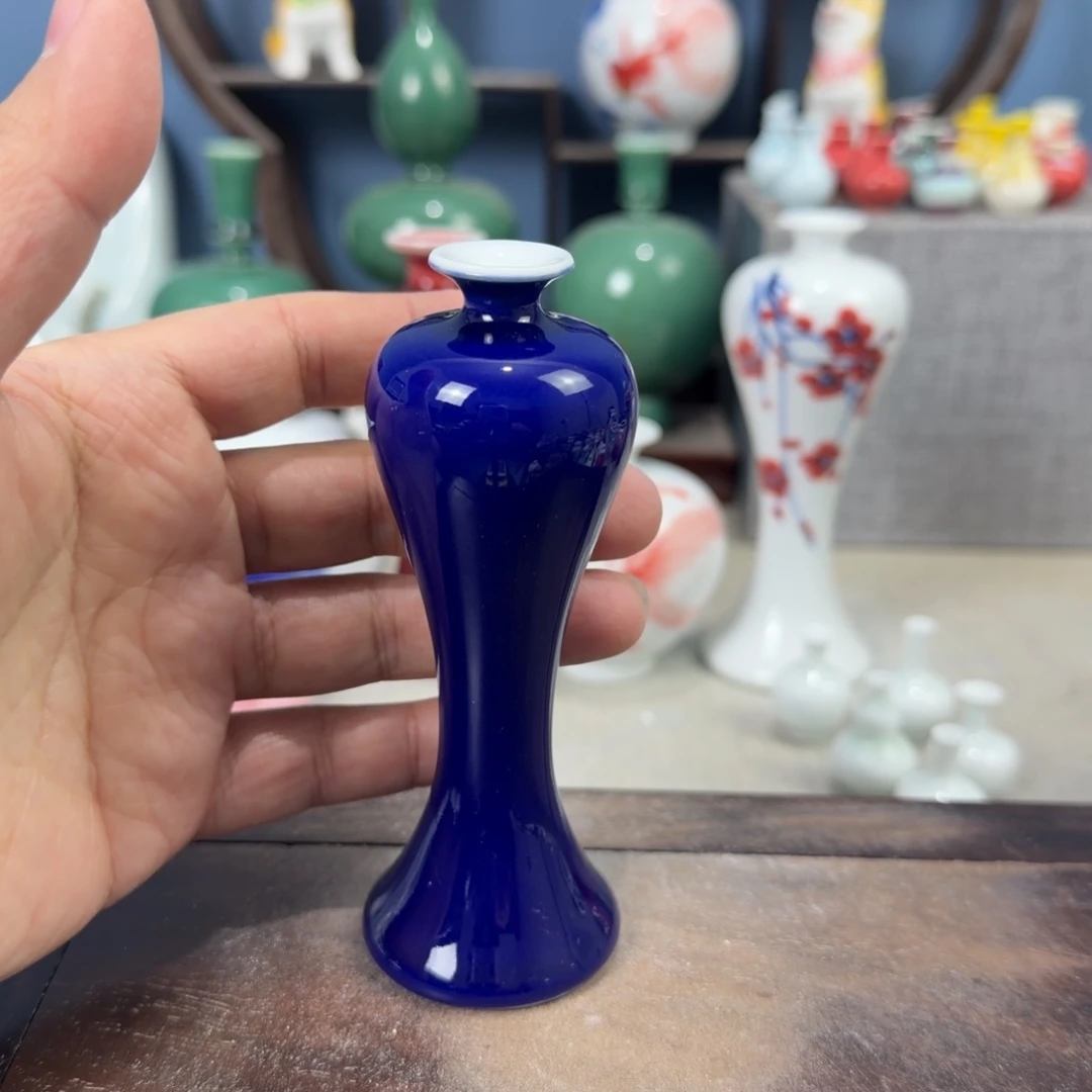 陶瓷手工小花器摆件