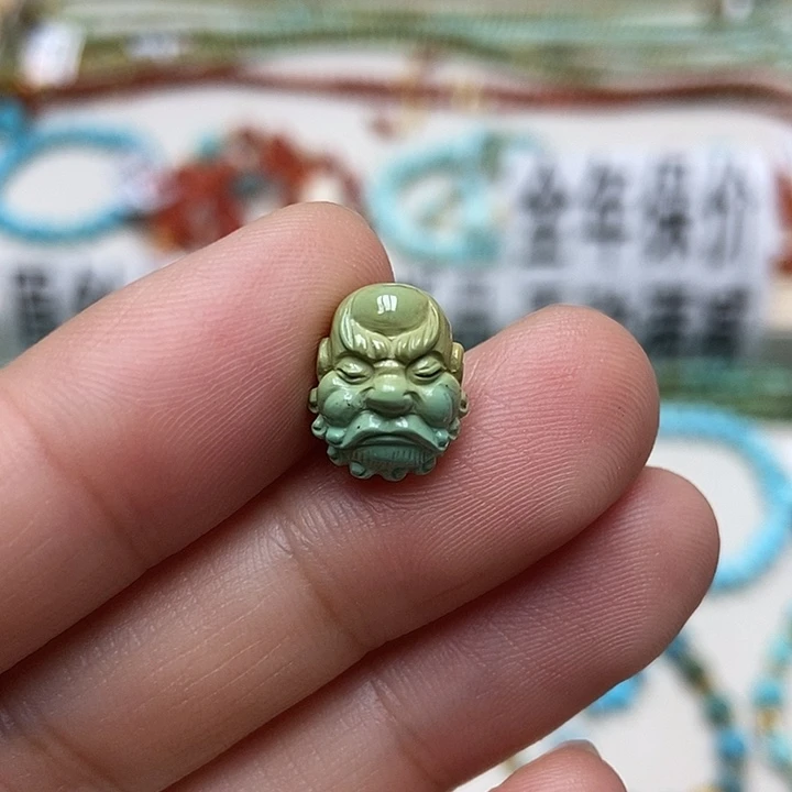 绿松石未镶嵌挂件29