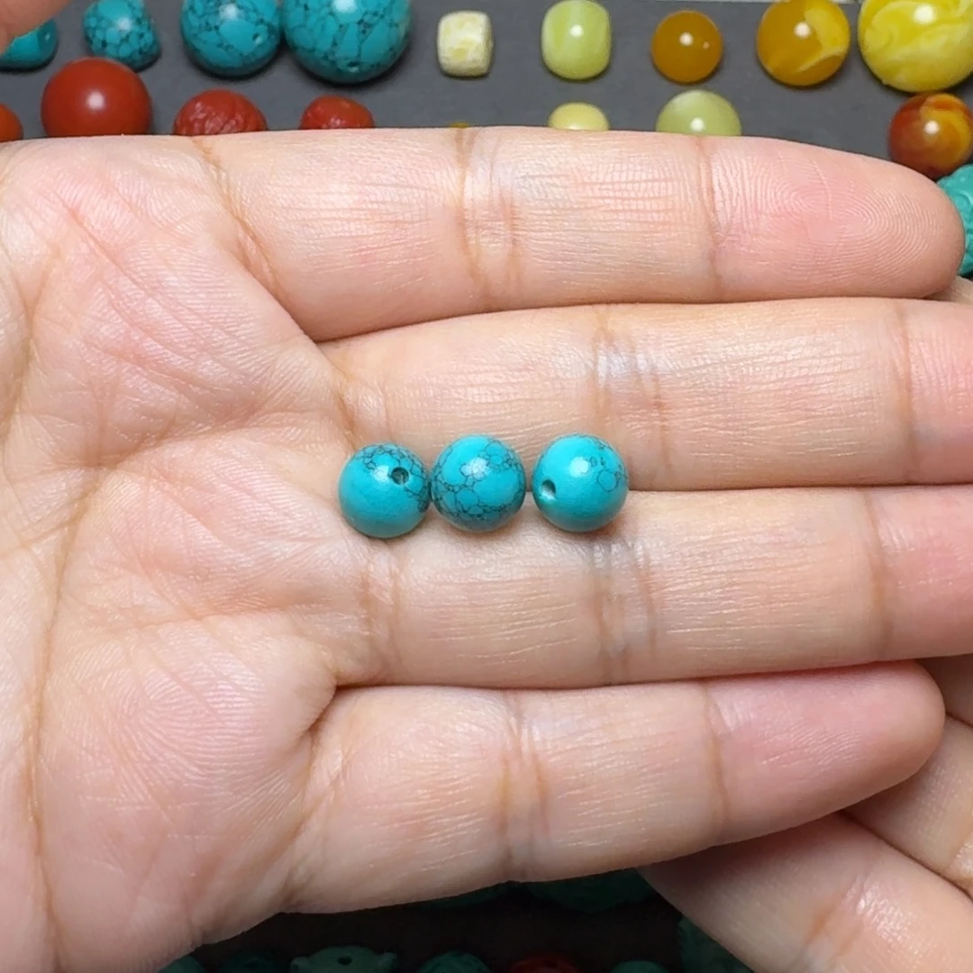 非金属3个卡8圆珠