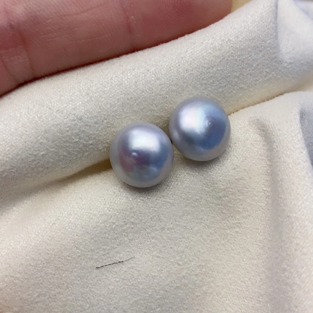 【闪购商品】银S925镶嵌淡水珍珠耳饰