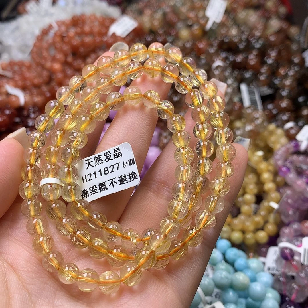 未镶嵌手链水晶，