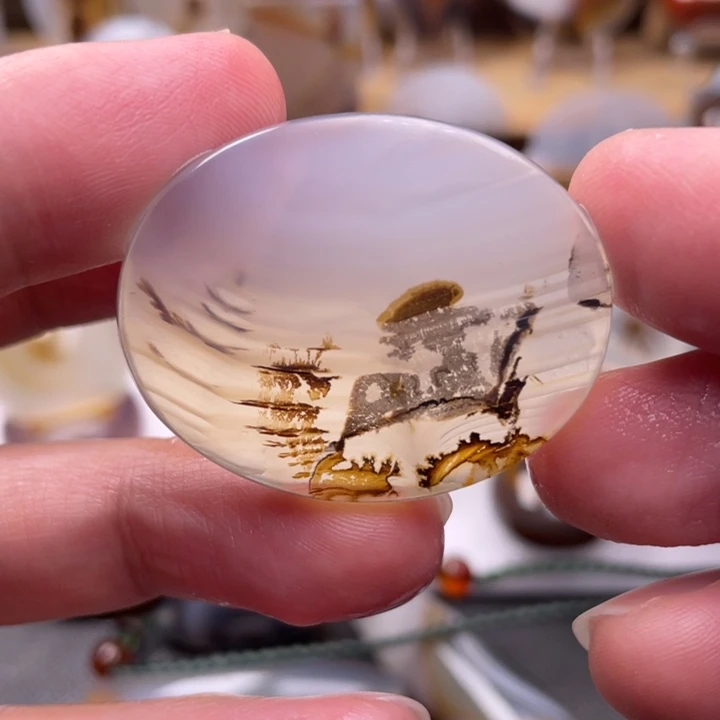 玛瑙/玉髓未镶嵌吊坠(不含链)