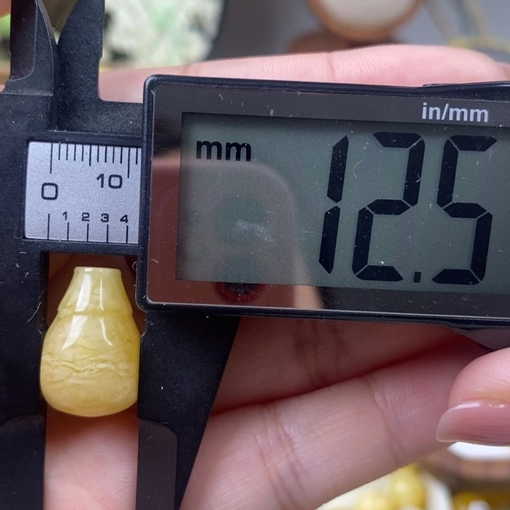 未镶嵌琥珀裸石蜜蜡三通