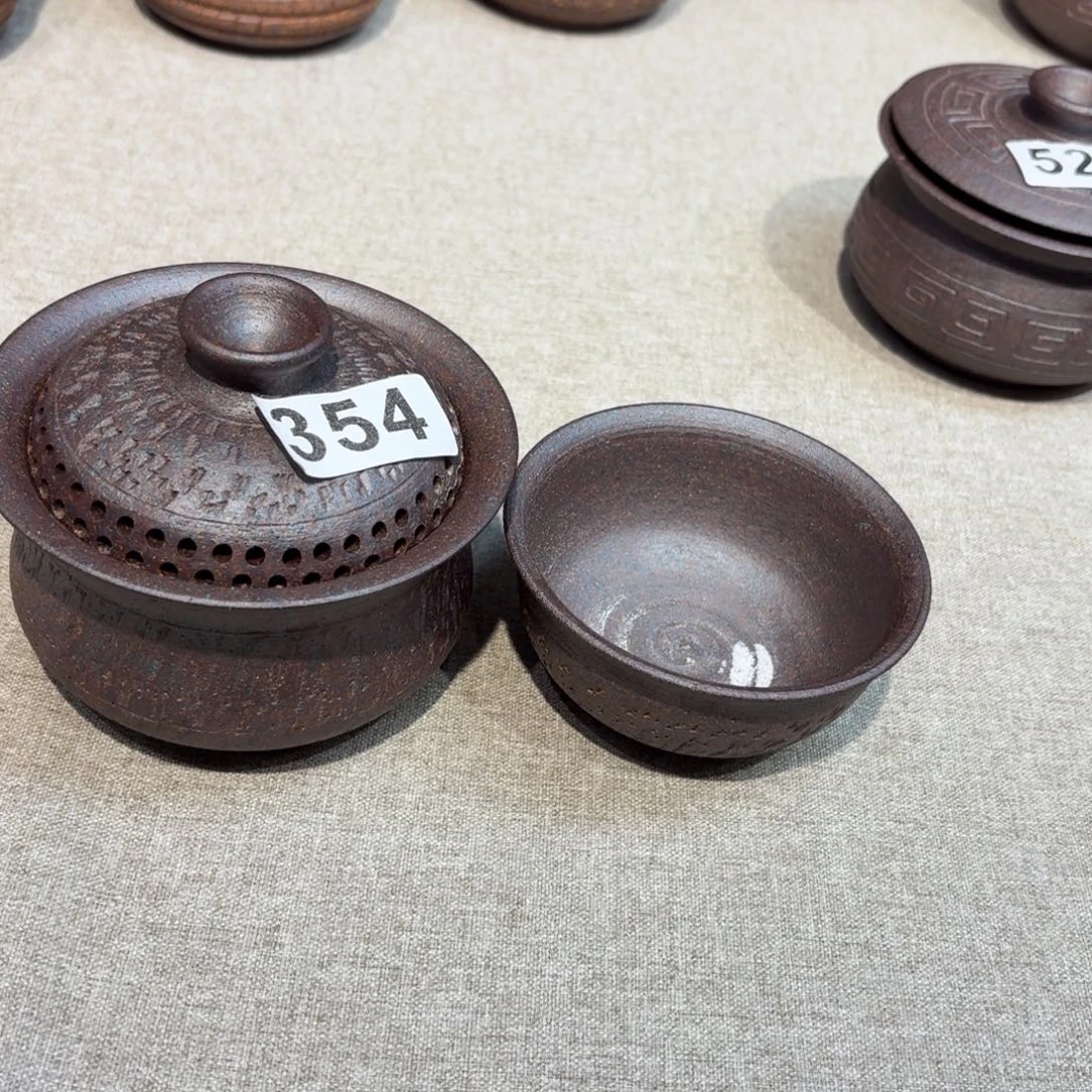 粗瓷茶具素胎无釉