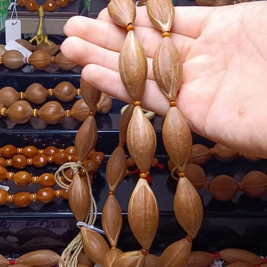 橄榄核手串/手链橄榄核脖挂柳叶1.6