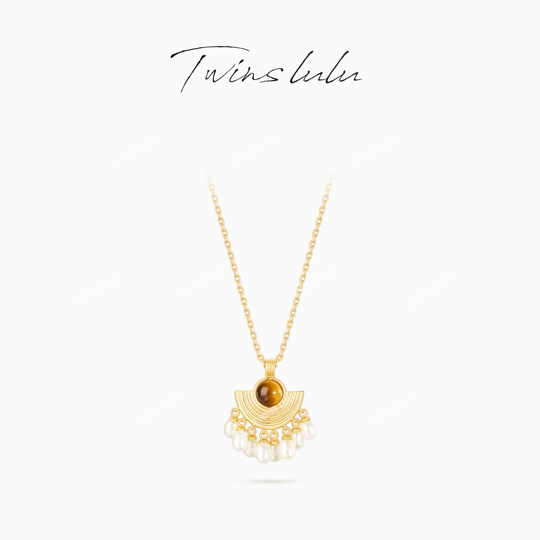 TWINS LULU 镀K金 歌剧魅影小众气质高级感珠珠项链TSJ8022