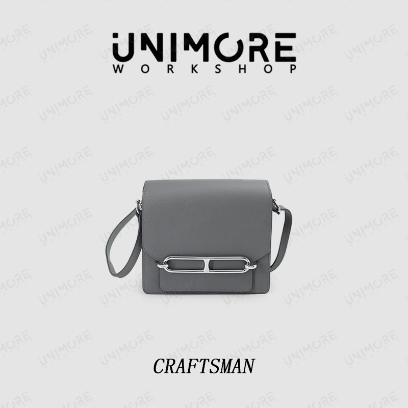 造物至定制【猪鼻子】头层牛皮 外牛内羊  翻盖开合女款 单肩包