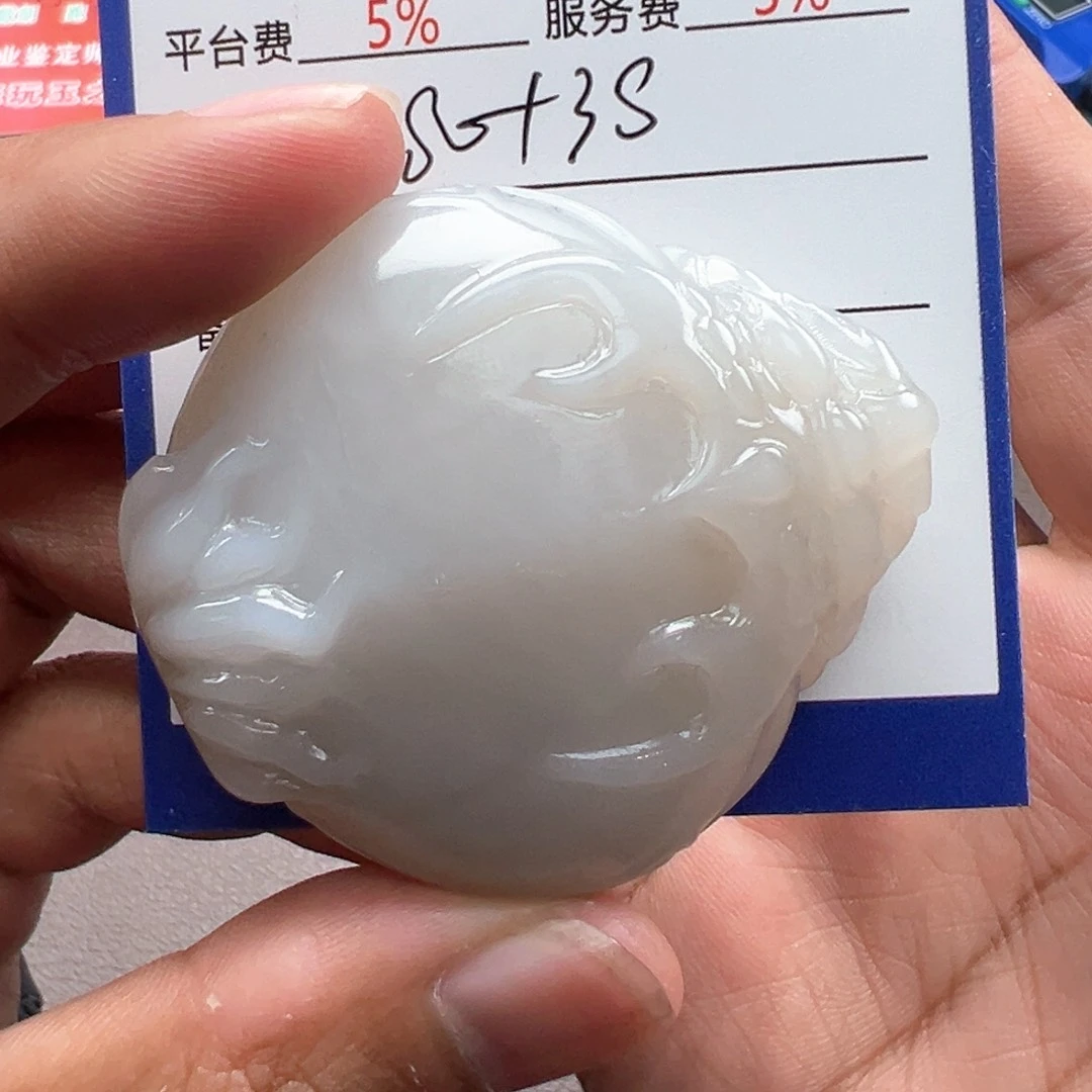 和田玉颈饰未镶嵌鸿*