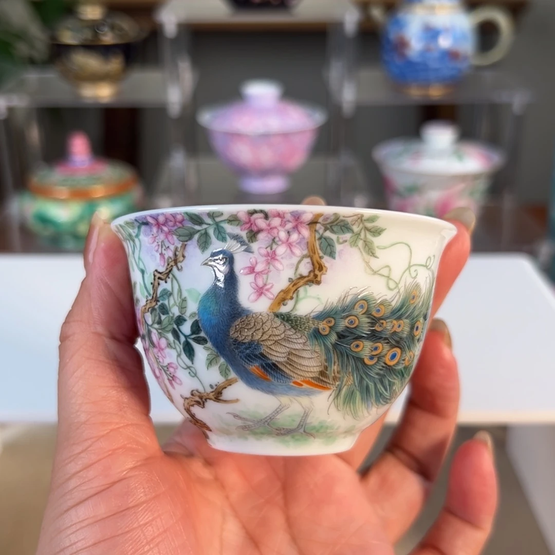 纯手工手绘 高端茶器