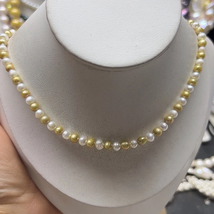 未镶嵌淡水珍珠颈饰