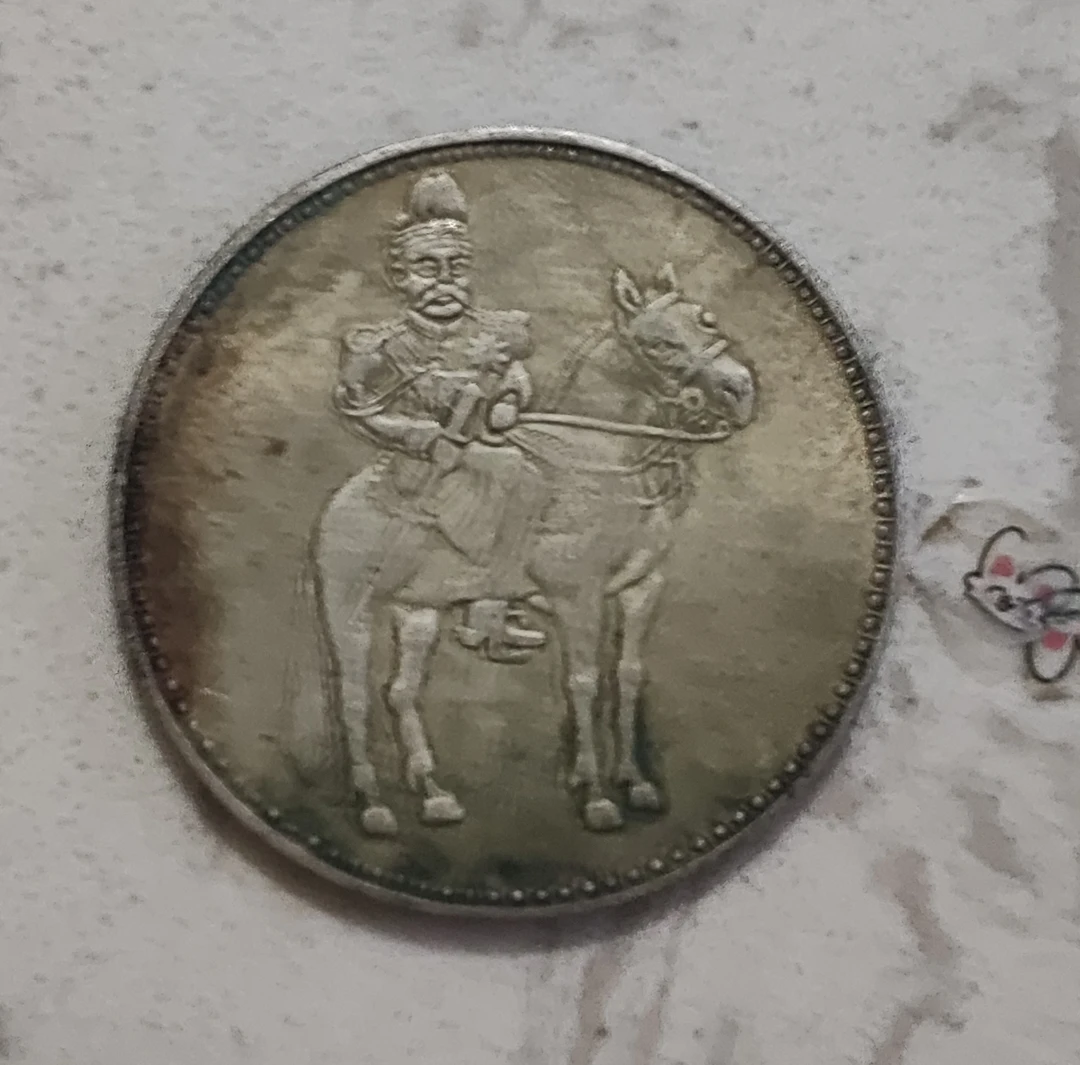 复古 老袁骑马  绿绣  龙洋工艺品家居摆件饰品