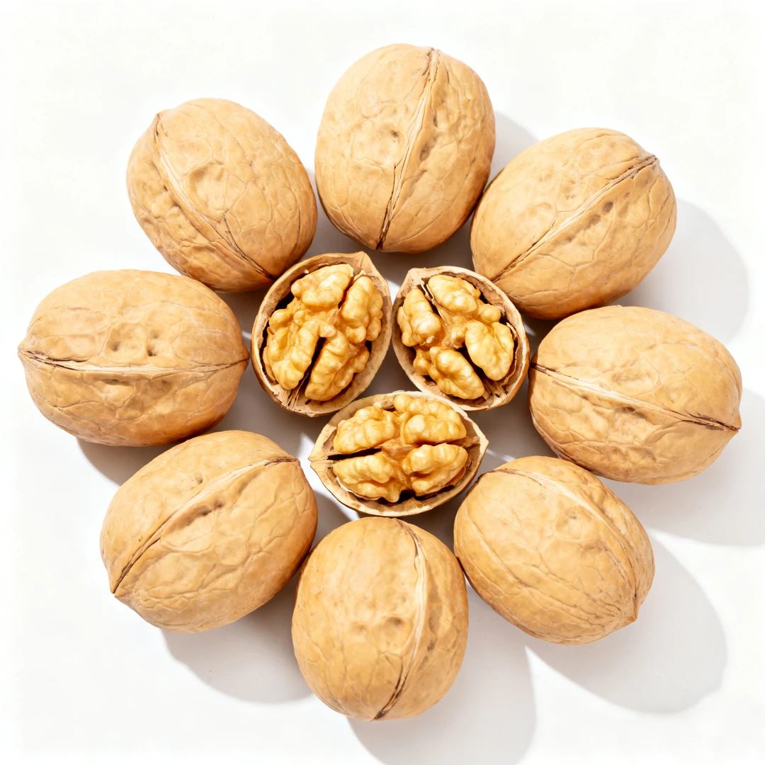 新疆阿克苏纸皮核桃手捏即开薄皮饱满薄皮核桃特级