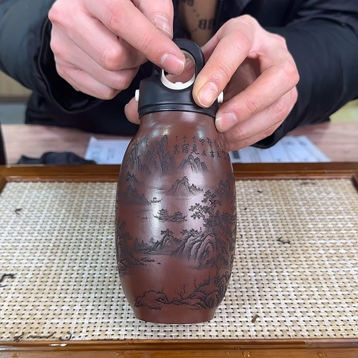 紫砂茶杯精品紫砂杯