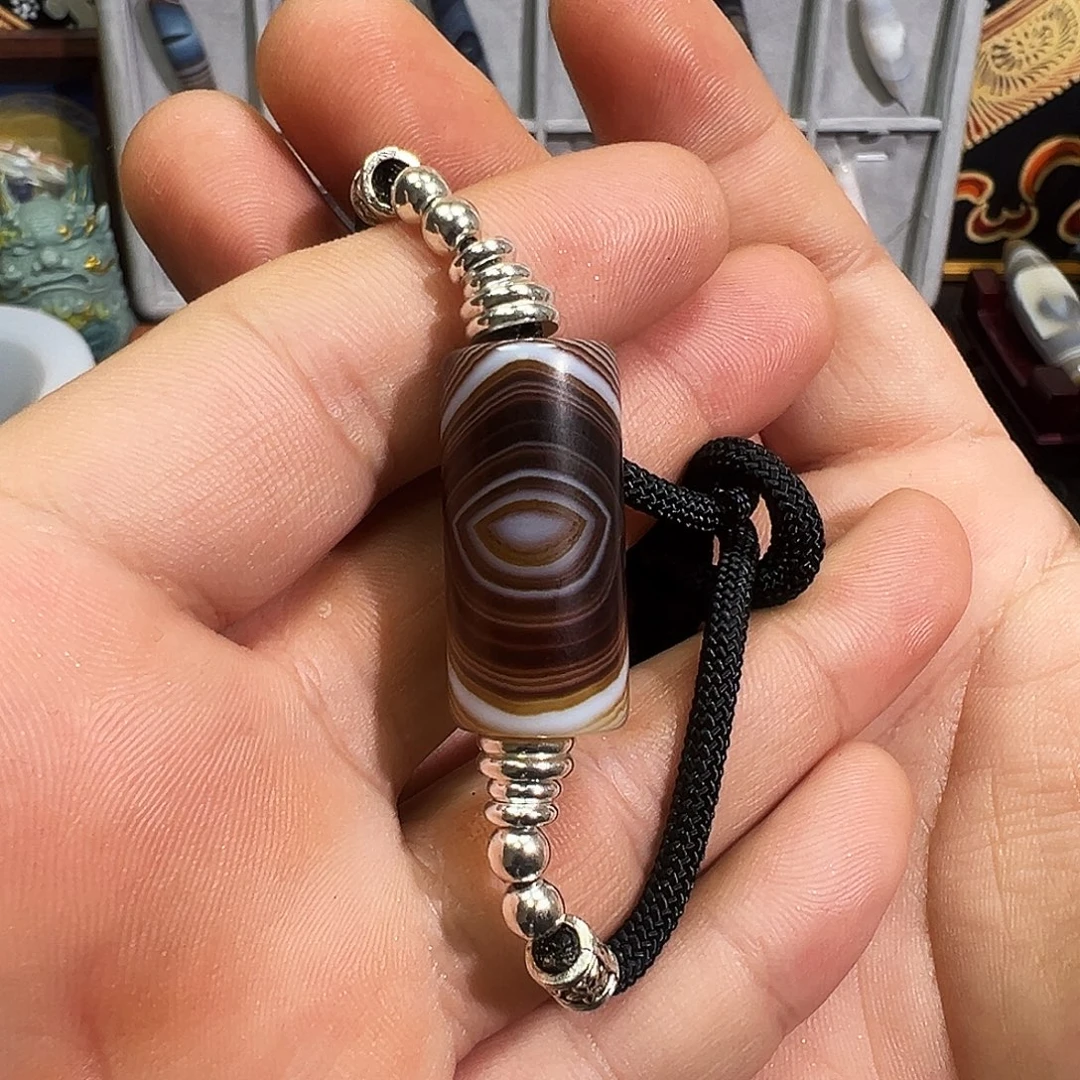 大***侠玛瑙/玉髓未镶嵌颈饰