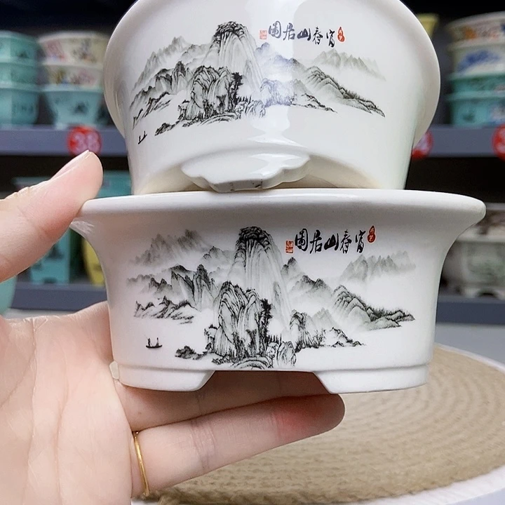 紫砂花瓶紫砂花盆