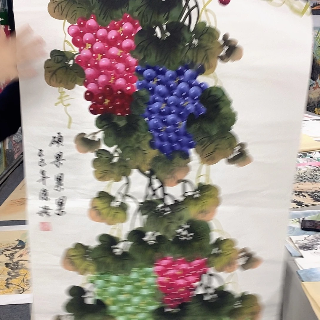 国画国画手绘作品