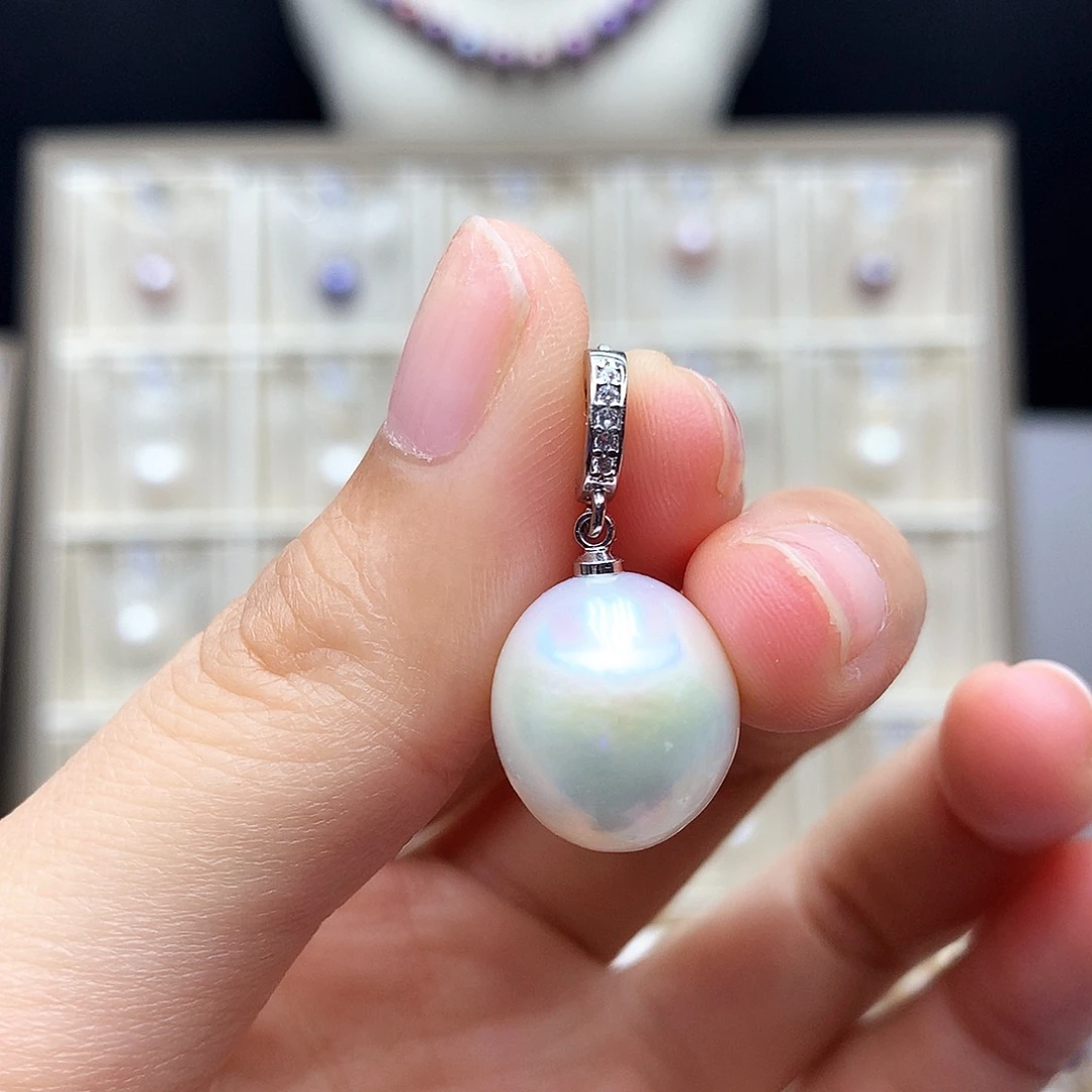 淡水珍珠颈饰合金