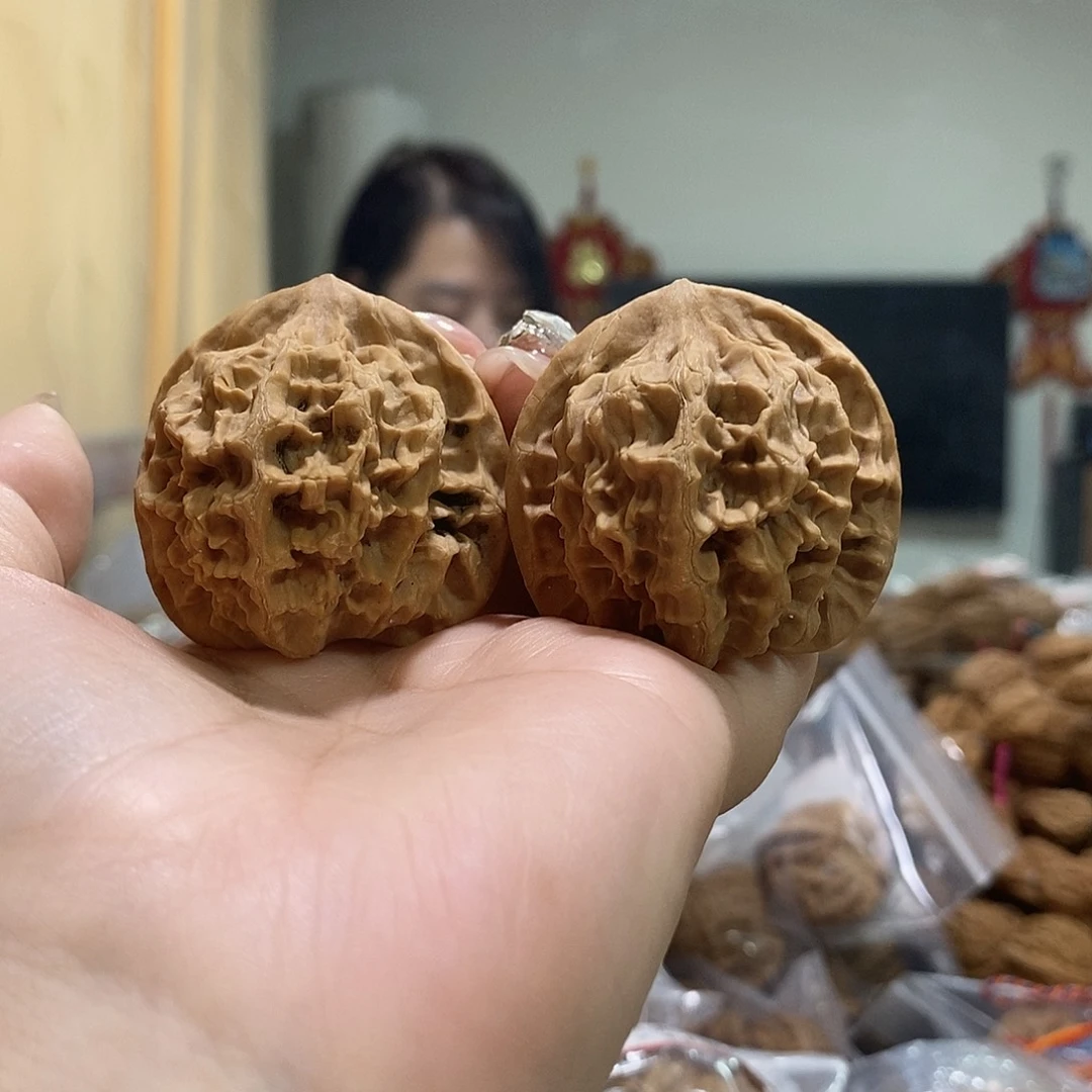 把件文玩核桃42龙鳞纹