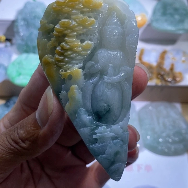 【闪购商品】翡翠挂件未镶嵌1111111111111