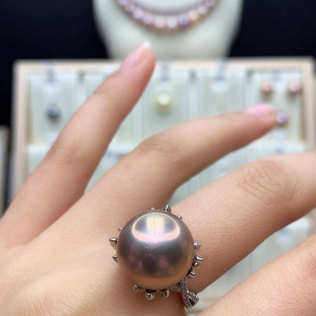 淡水珍珠颈饰合金