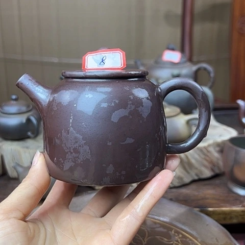 戬谷龙兴陶柴烧壶8