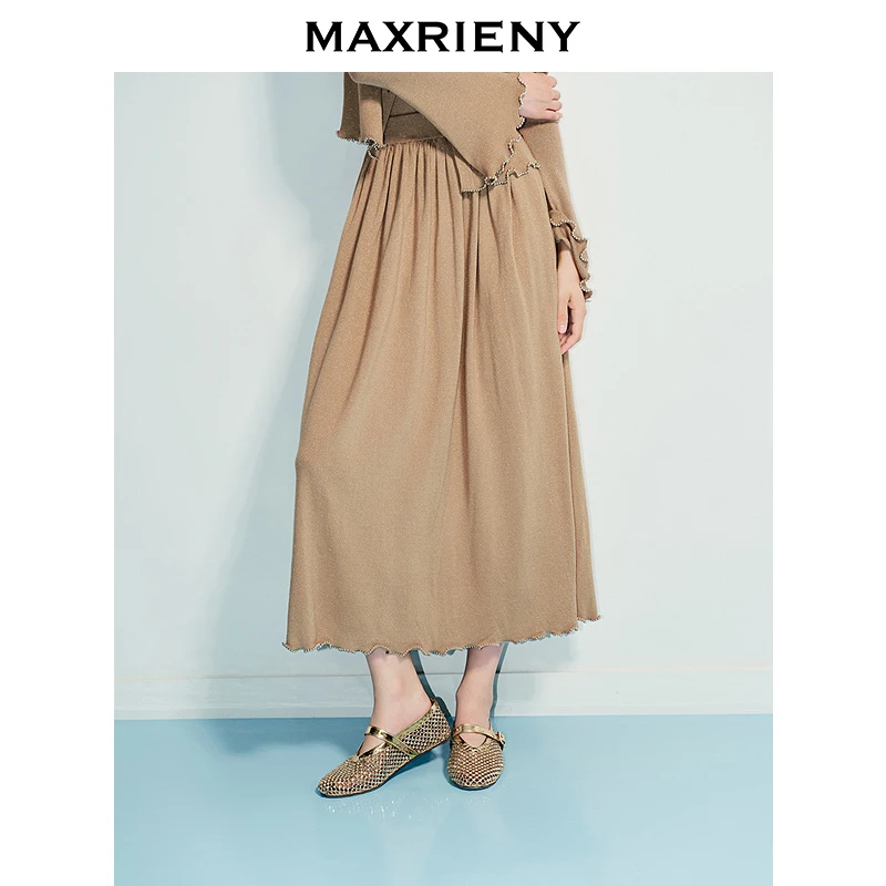 【蜜思仝】MAXRIENY【商场同款】2025夏半身裙