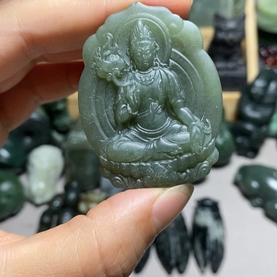 和田玉（糖玉）未镶嵌珠宝半成品