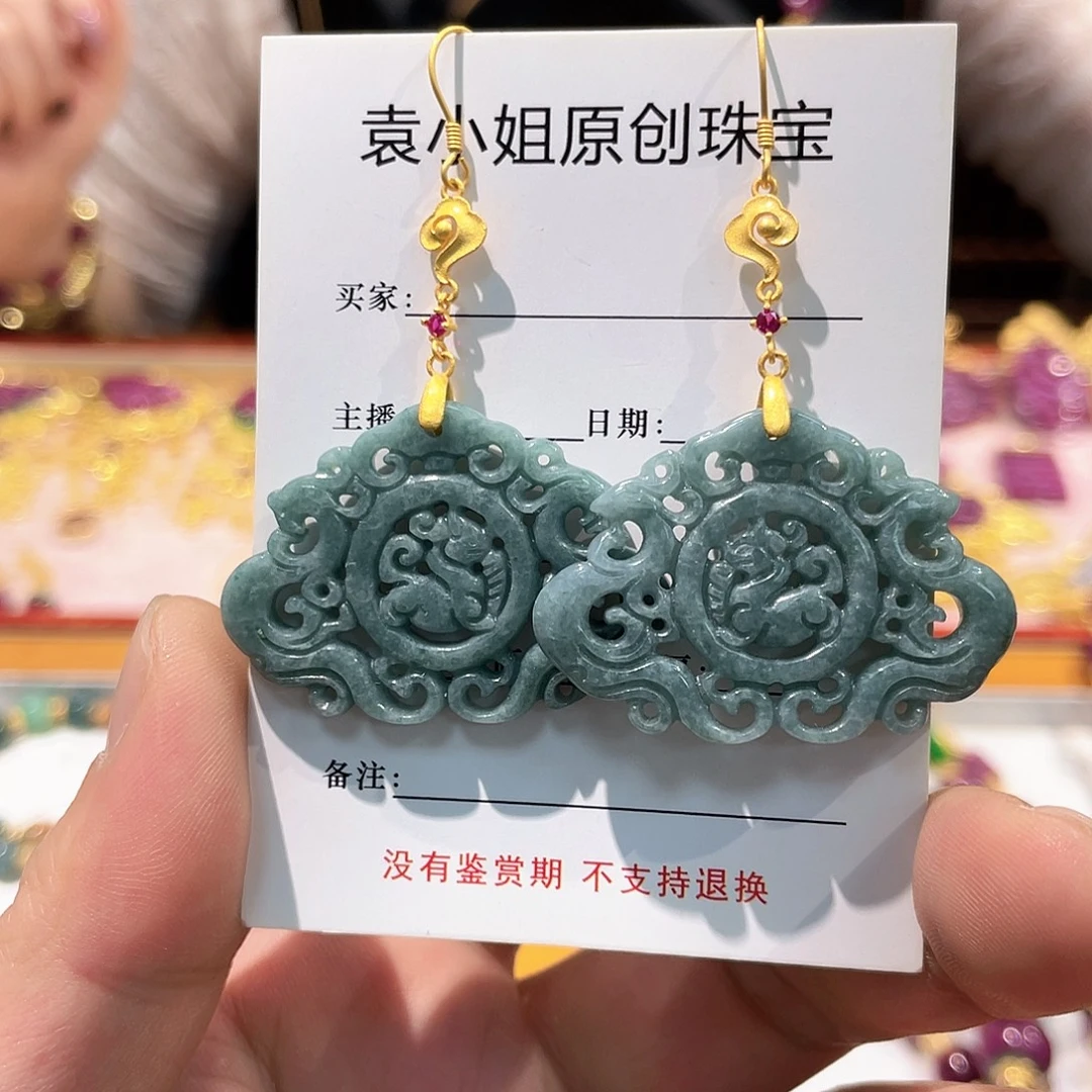 锦纶非金属耳坠耳饰