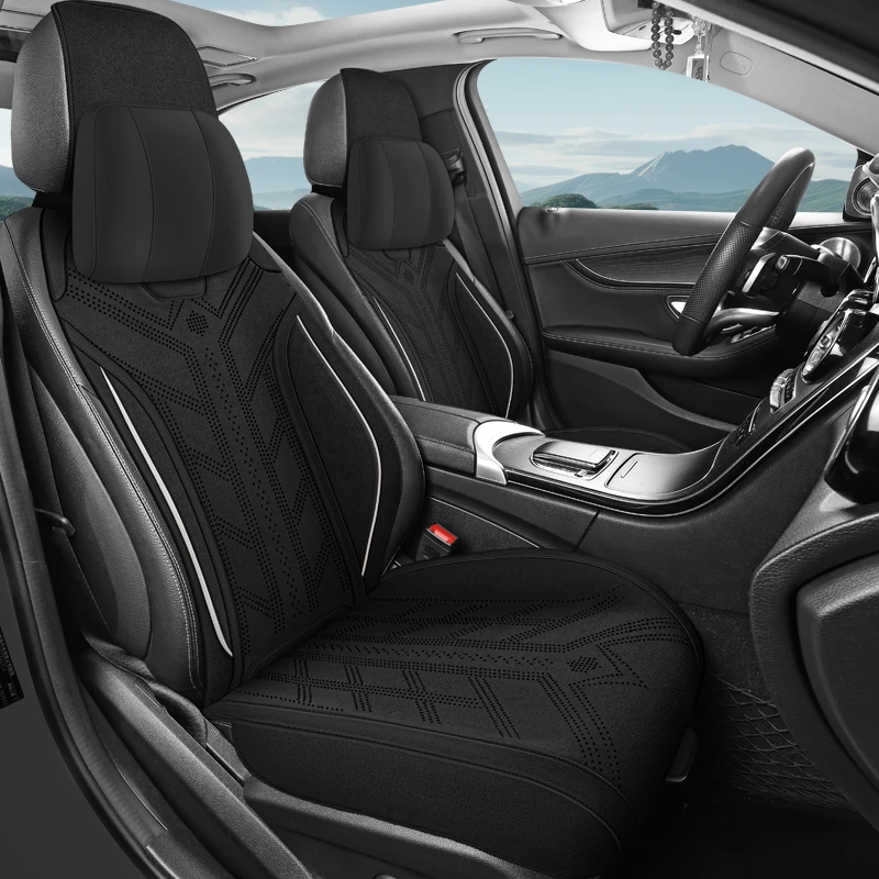 25新款吉利星愿专用座套翻毛皮半包围汽车坐垫四季通用马鞍垫舒适
