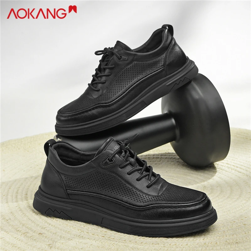 2025蛇年秋季新款男士皮鞋时尚休闲舒适轻便工作日常