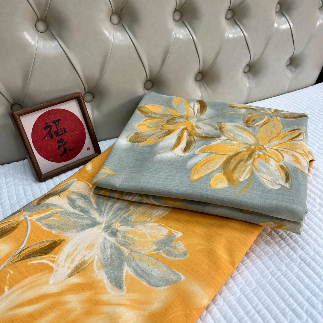 【迪曼罗兰】系列秋冬款双层纱爆款被套--古韵兰花