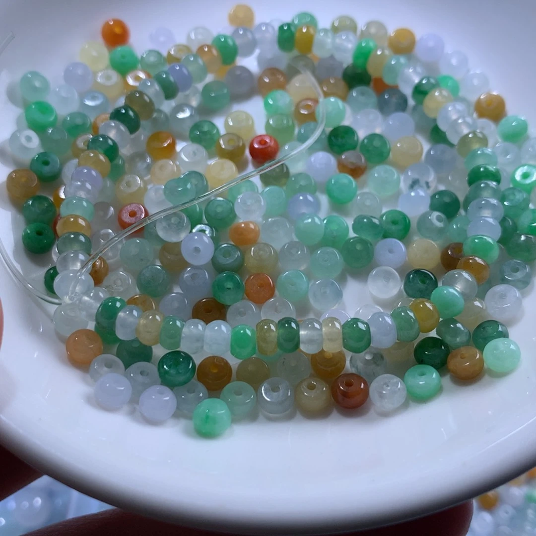 散珠翡翠多样性发货10颗卡4.5算盘