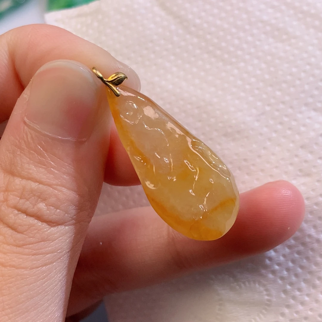 翡翠未镶嵌吊坠(不含链)857