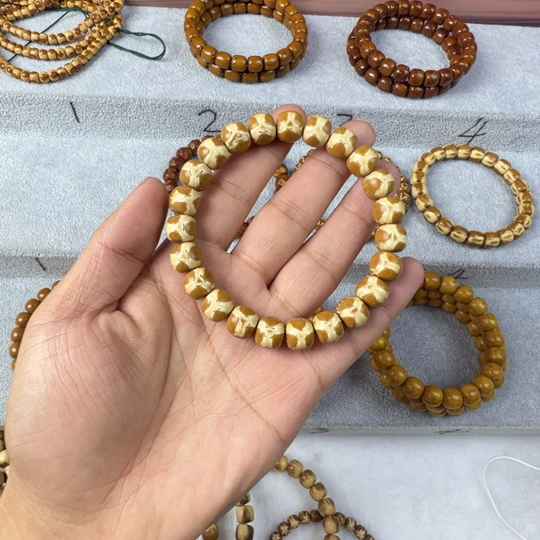 紫金鼠手串实心紫金鼠正奔鬼脸手串10.5