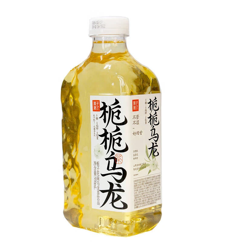 （整箱）果子熟了 栀栀乌龙茶饮品 970ml/瓶