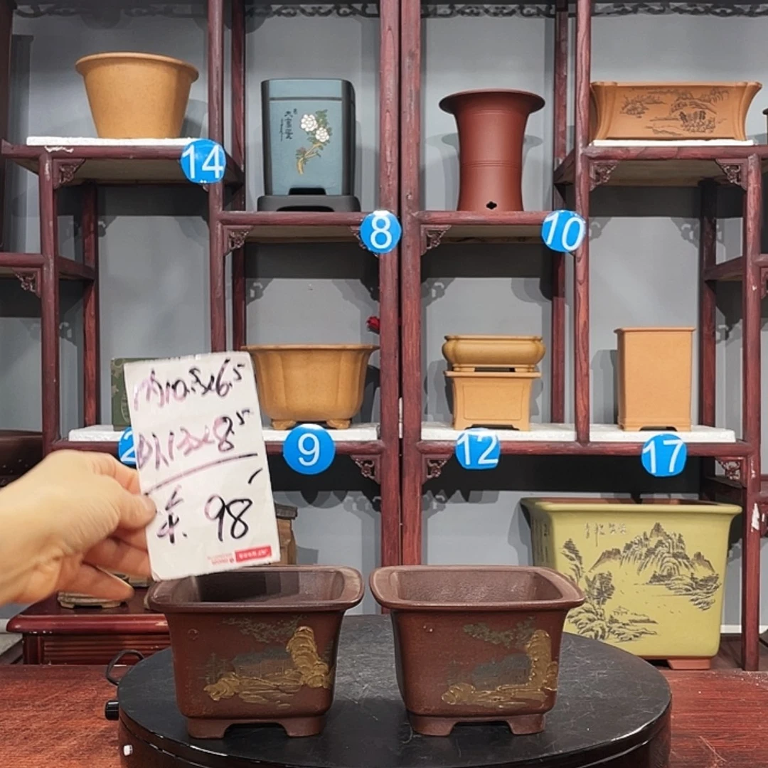 【闪购商品】紫砂花盆紫砂花盆