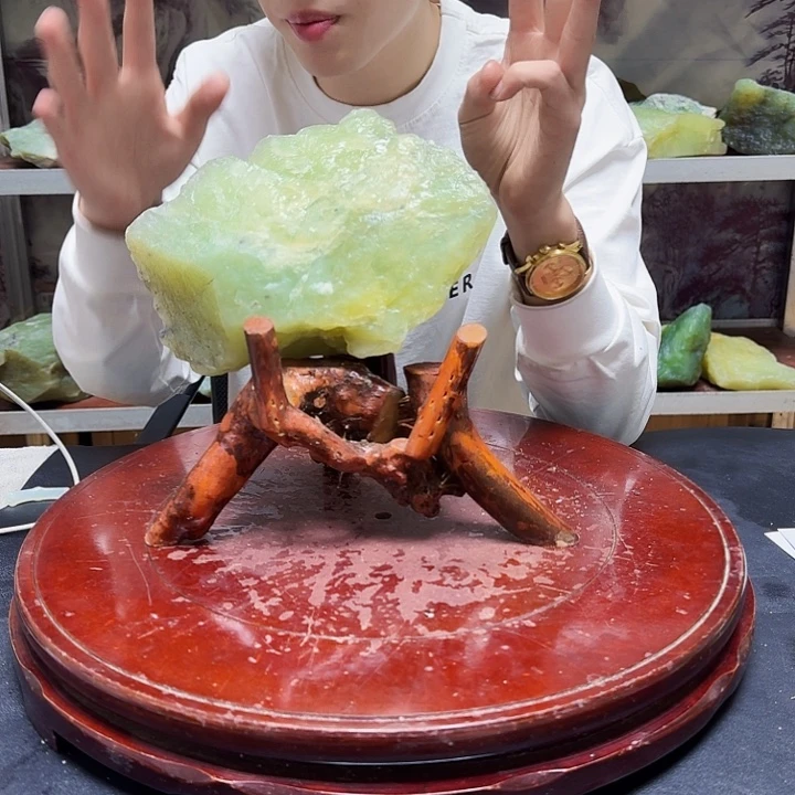 蛇纹石玉合金纯天然岫玉原石