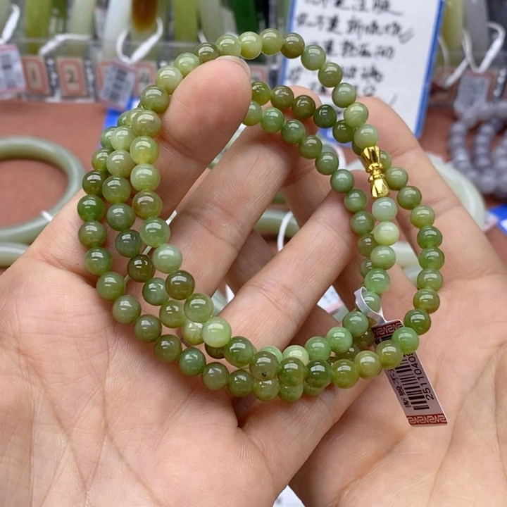 和田玉未镶嵌项链卡6