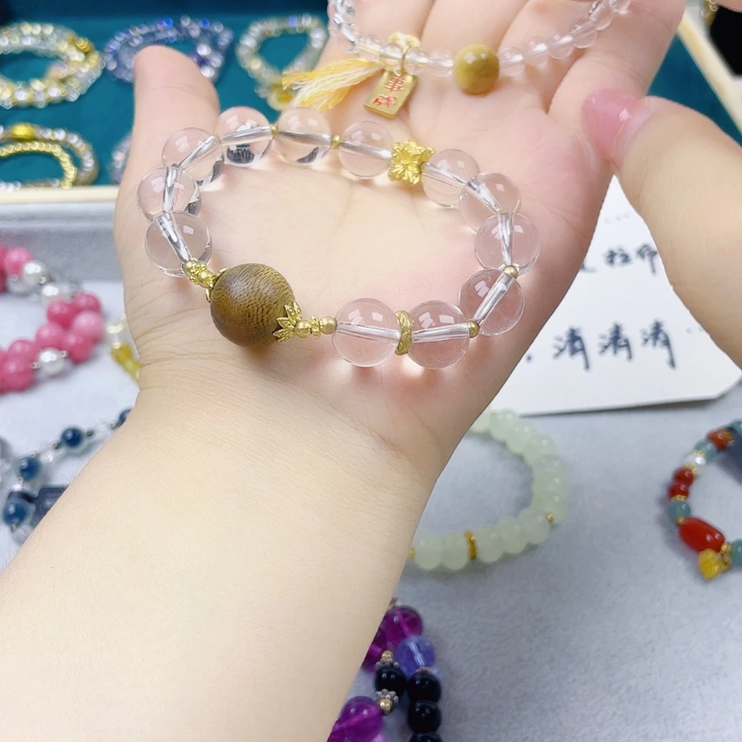 手饰针钠钙石银S925镀金镶嵌