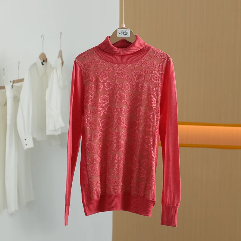 【唐长老自营】货号Y0825女装春秋新款印花套头针织衫YL