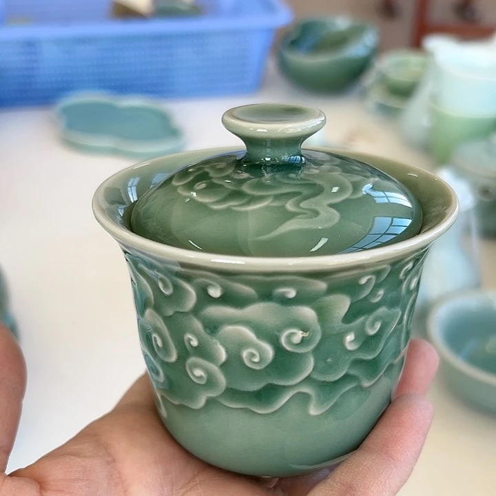小米茶器龙泉青瓷